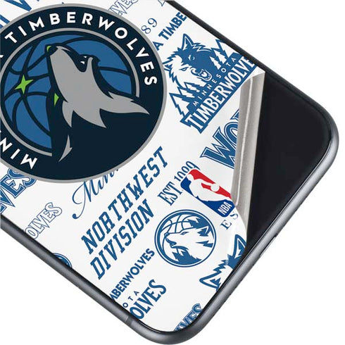 NBA Minnesota Timberwolves Historic Blast iPhone 11 Skin